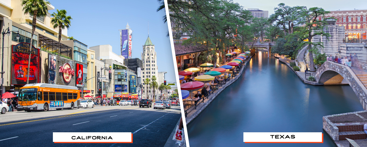 lifestyle moving from california to texas