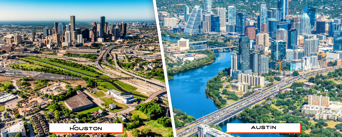 houston vs austin transportation