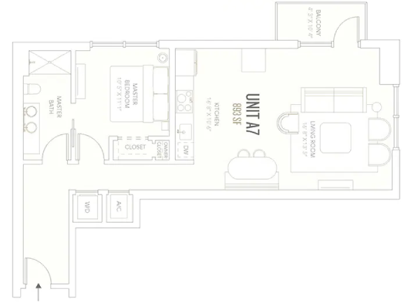 A7 - 1 Bedroom
