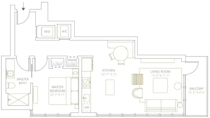 A5 - 1 Bedroom