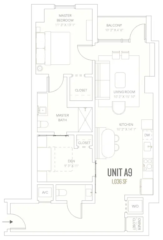 A9 - 1 Bedroom