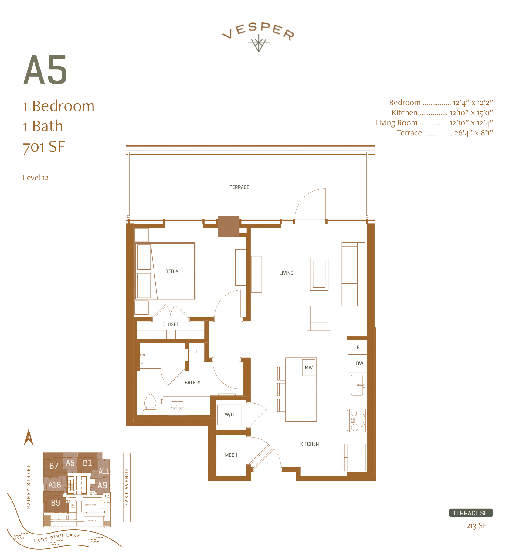 A5 - 1 Bedroom