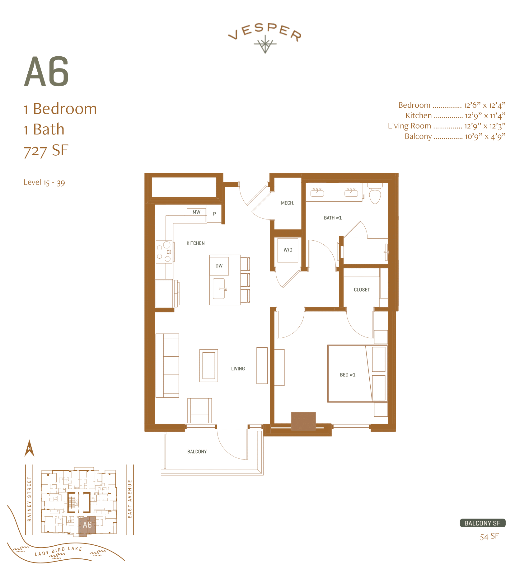 A6 - 1 Bedroom