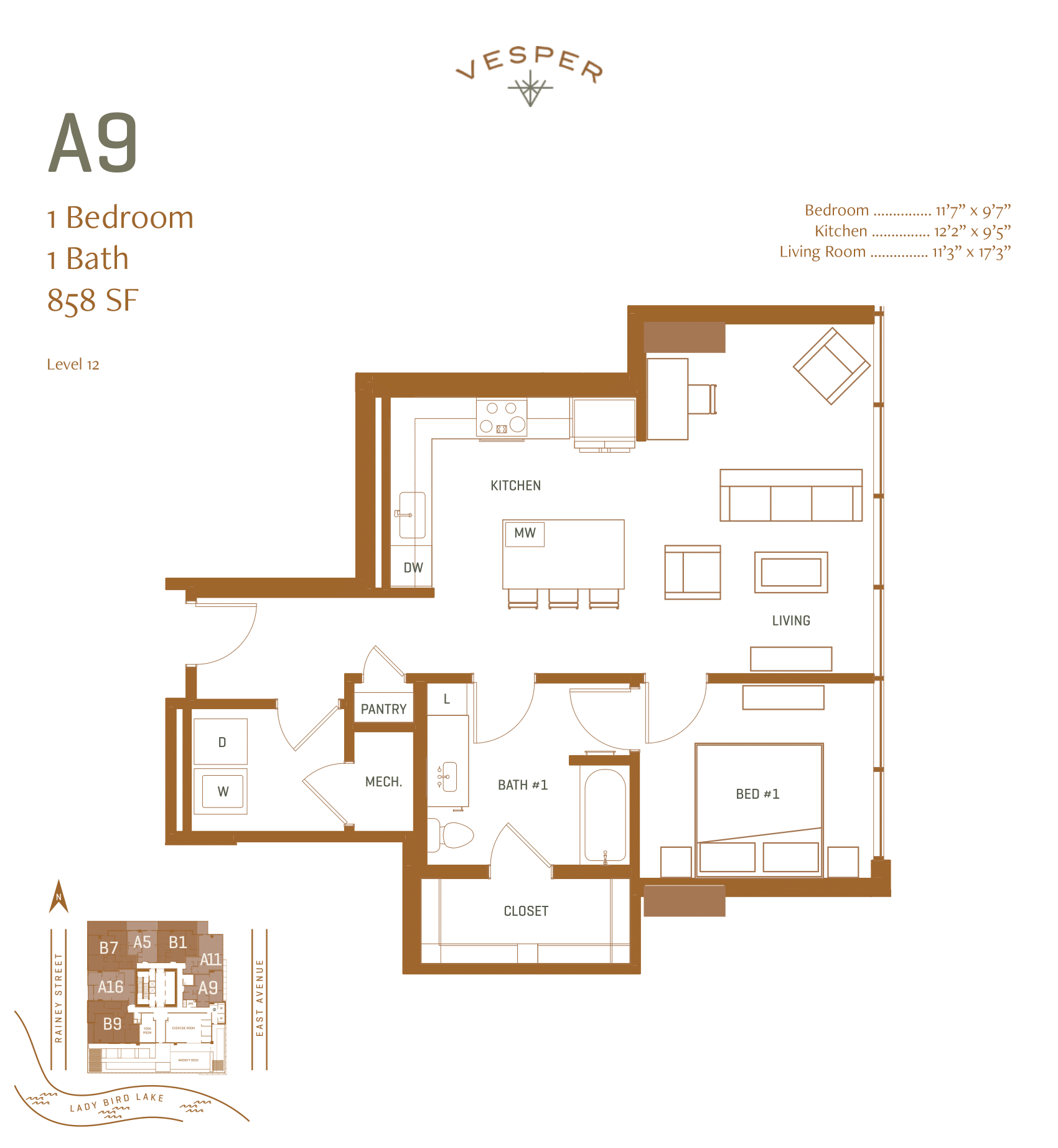 A9 - 1 Bedroom