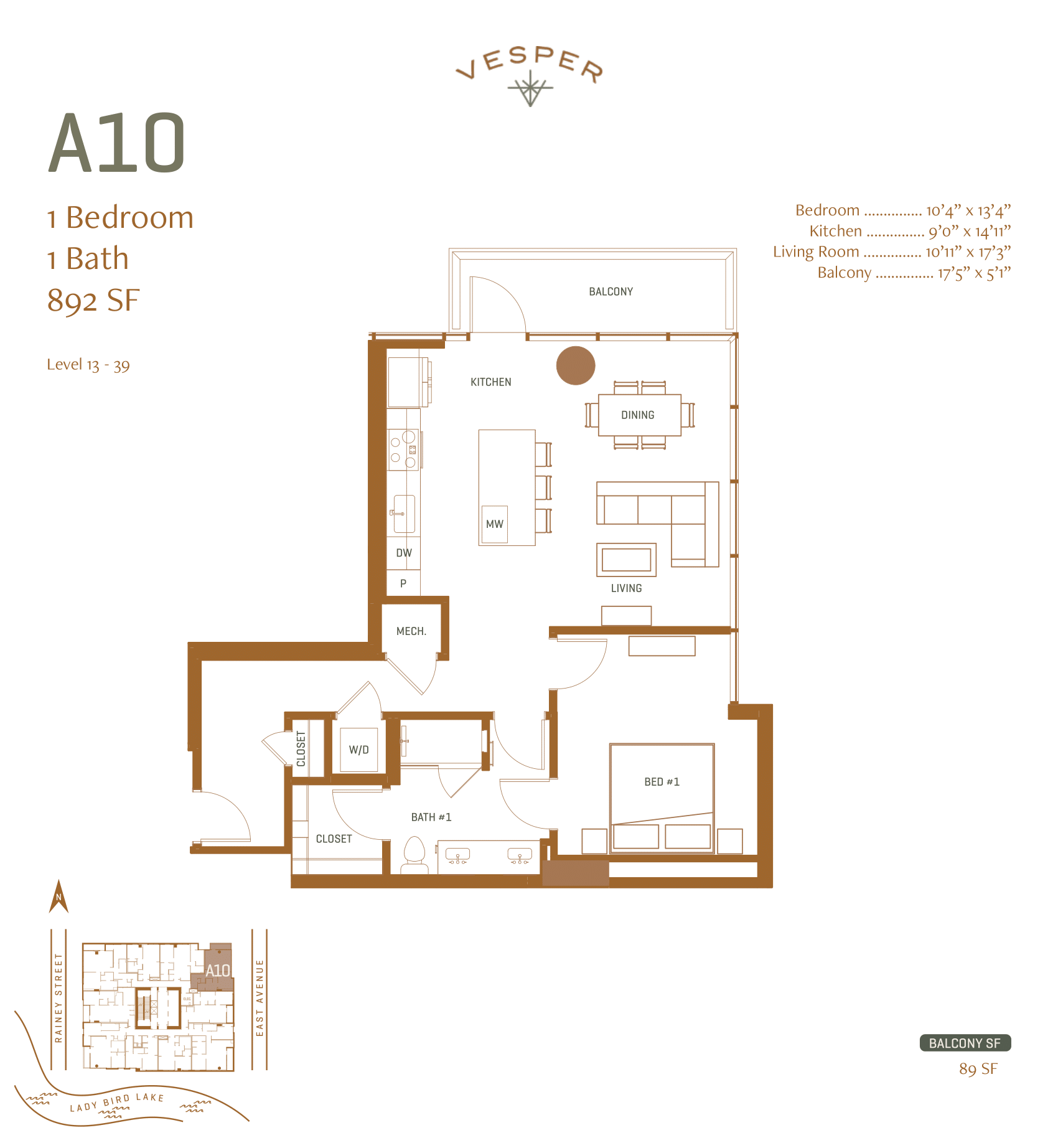 A10 - 1 Bedroom