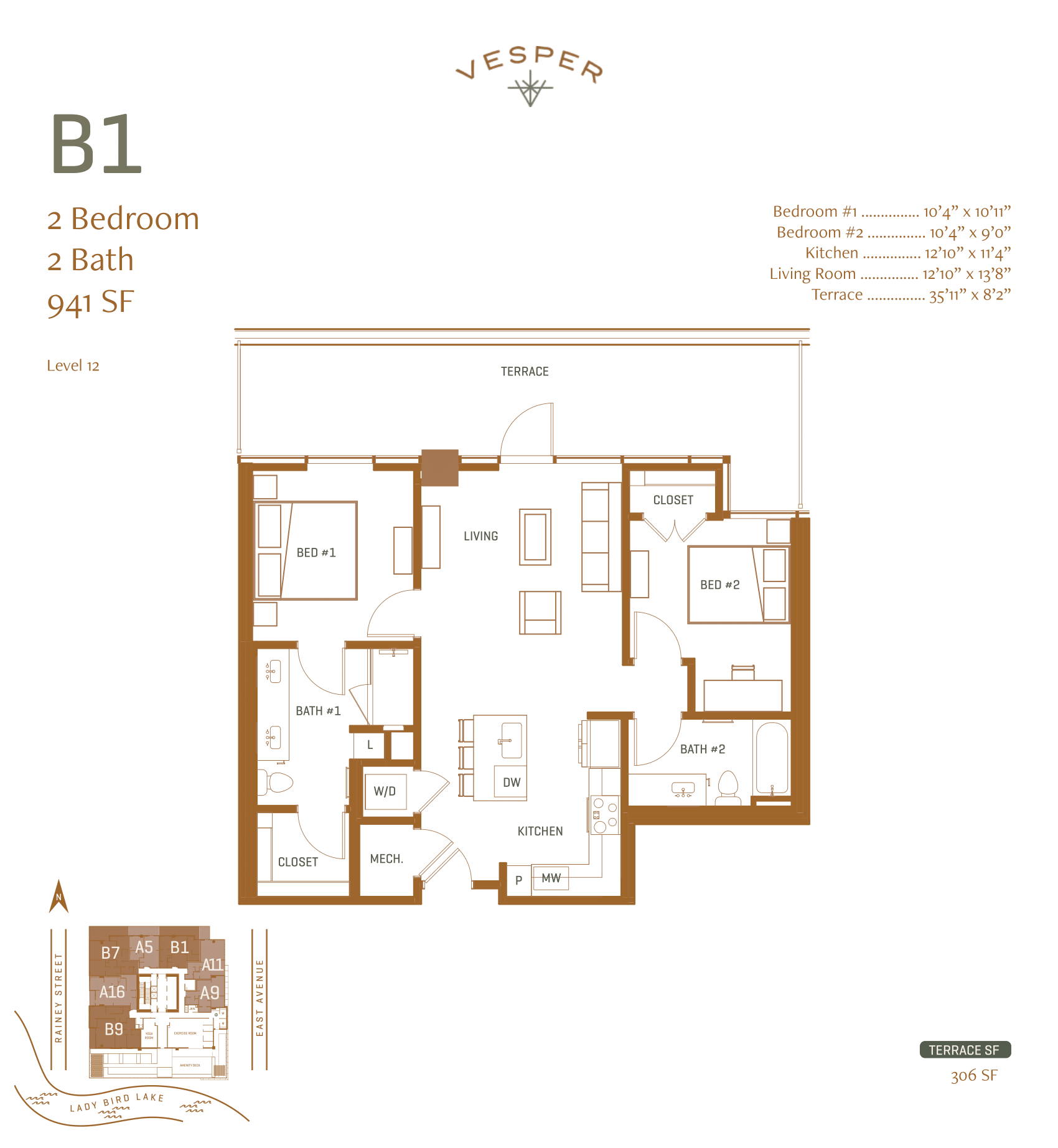 B1 - 2 Bedroom