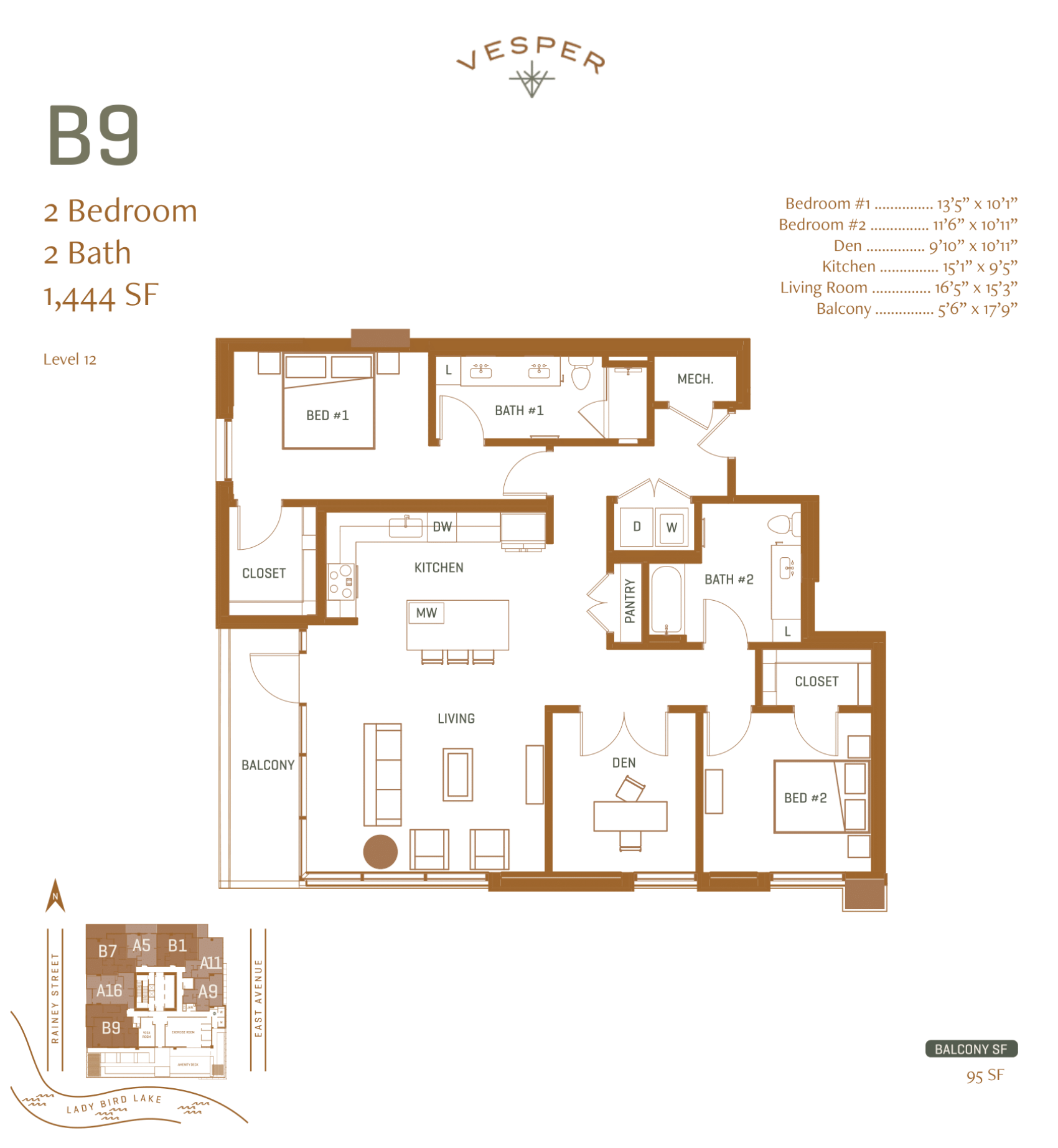 B9 - 2 Bedroom