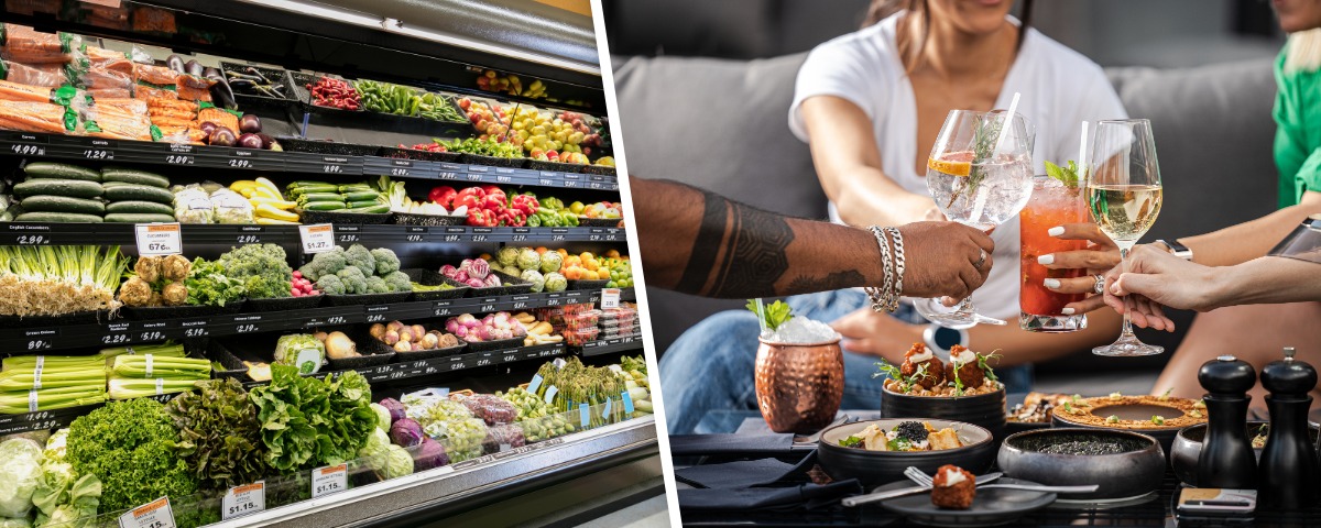 groceries and outdoor dining in austin texas
