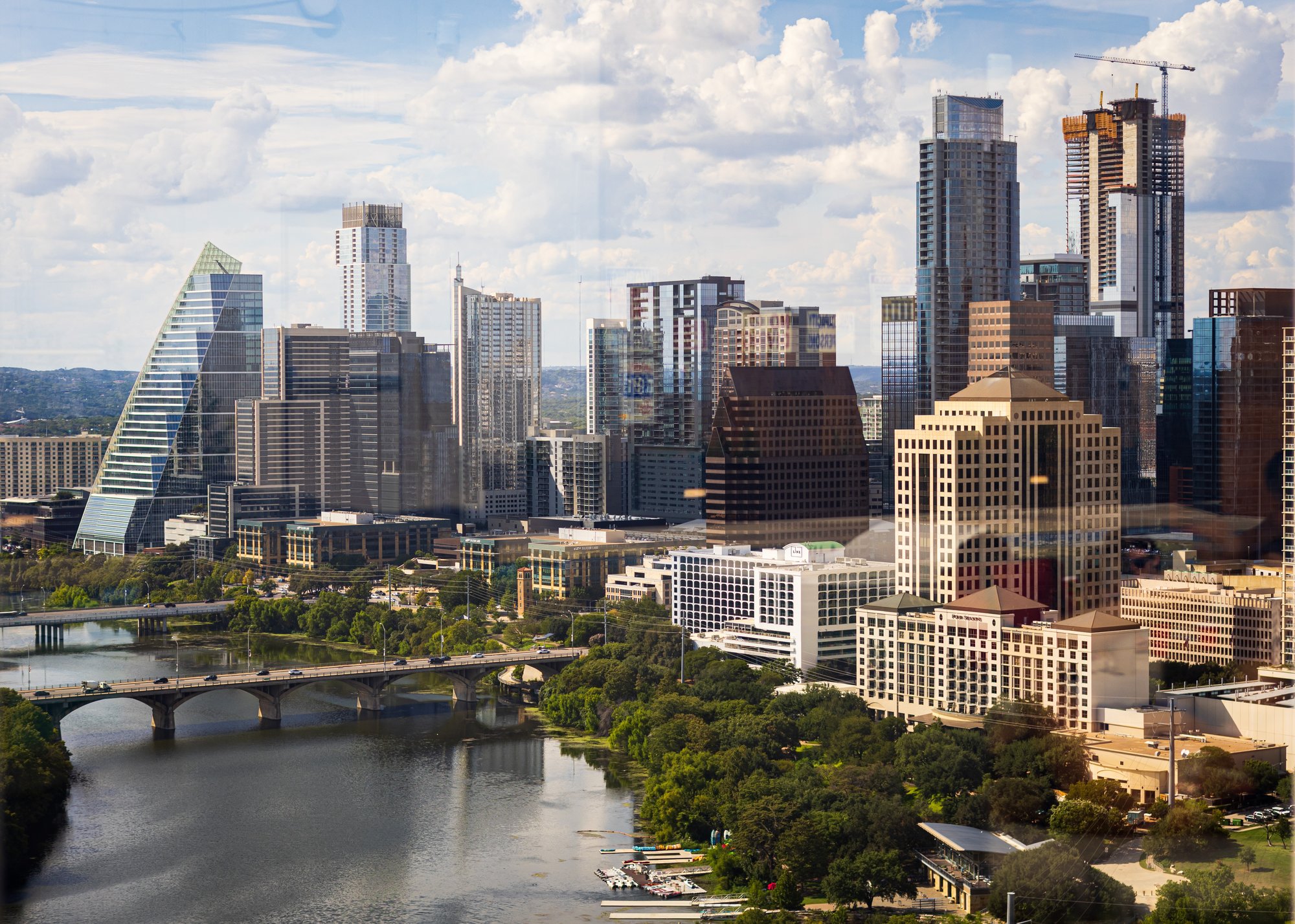 downtown austin skyline during the day