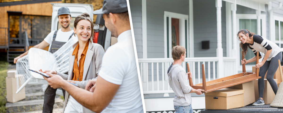 professonal movers vs diy moving to austin from california