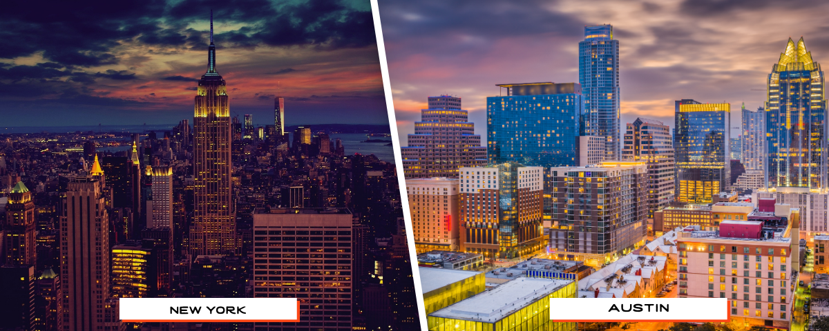 cost of living austin vs nyc